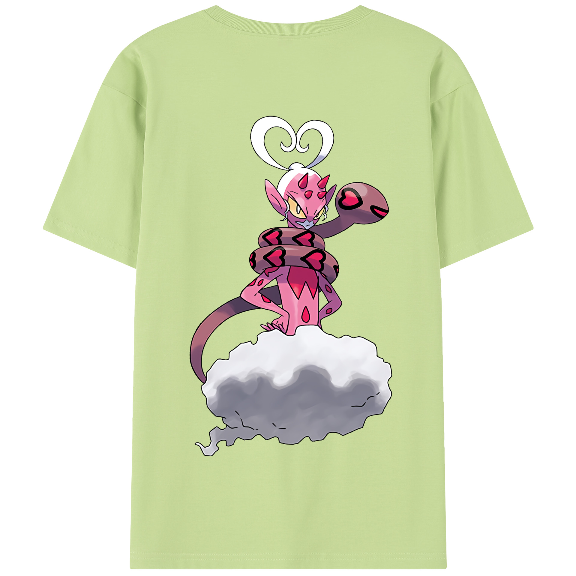 （画像用） ポケットモンスター Pokémon 綿100％半袖Tシャツ（背面プリント）